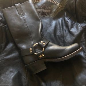 Frye Harness Boots